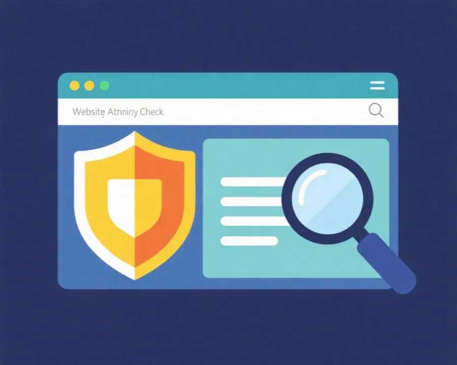 网址真实性识别示意图